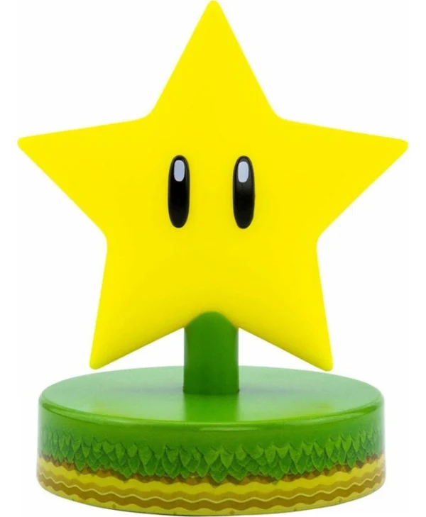 Paladone Led Παιδικό Διακοσμητικό Φωτιστικό Super Mario Bros Super Star Κίτρινο PP6361NNV3ID