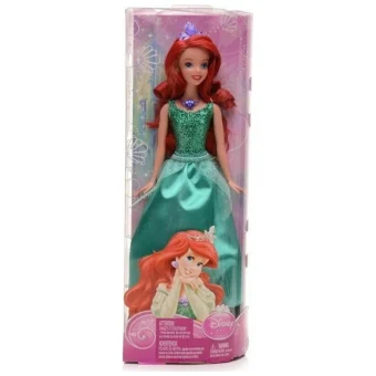 Mattel Disney Princess Sparkling Princess Ariel Doll Κούκλα για 3+ Ετών 29εκ. HLW10
