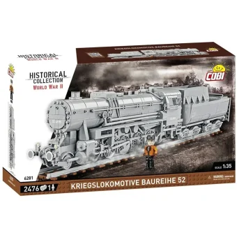Cobi Τουβλάκια Kriegslokomotive Baureihe 52 για 10+ Ετών 2476τμχ COBI-6281
