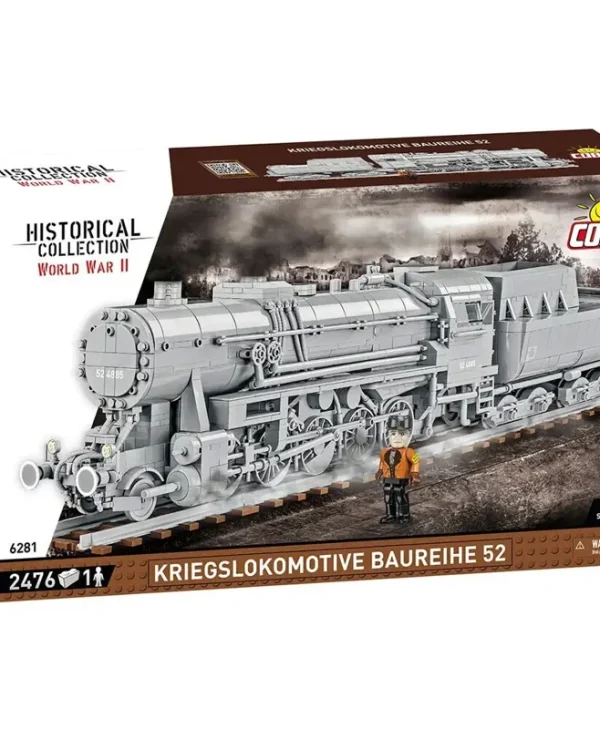 Cobi Τουβλάκια Kriegslokomotive Baureihe 52 για 10+ Ετών 2476τμχ COBI-6281