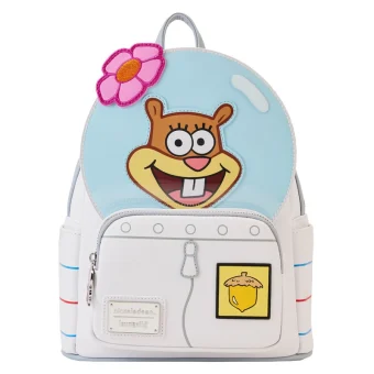 Loungefly Spongebob Squarepants Sandy Cheeks Παιδική Τσάντα Πλάτης Γαλάζια 23x12x27εκ. Nickelodeon Spongebob Squarepants Sandy Cheeks Cosplay Mini NICBK0067