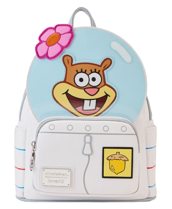 Loungefly Spongebob Squarepants Sandy Cheeks Παιδική Τσάντα Πλάτης Γαλάζια 23x12x27εκ. Nickelodeon Spongebob Squarepants Sandy Cheeks Cosplay Mini NICBK0067