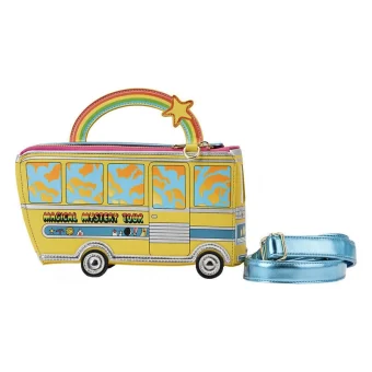 Loungefly Magical Mystery Tour Bus Παιδική Τσάντα Ώμου Κίτρινη TBLTB0007