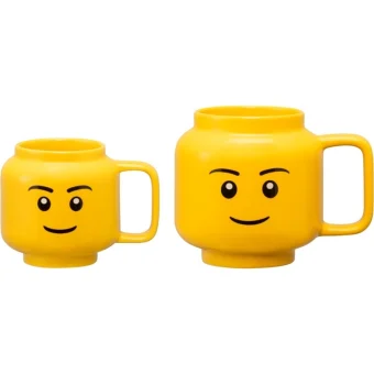 LEGO Κούπα Κεραμική σε Διάφορα Σχέδια Κίτρινη 255ml (Διάφορα Σχέδια) 40460800