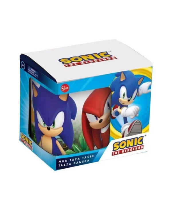 Stor Sonic Hedgehog Κούπα Κεραμική Πολύχρωμη 325ml 00497