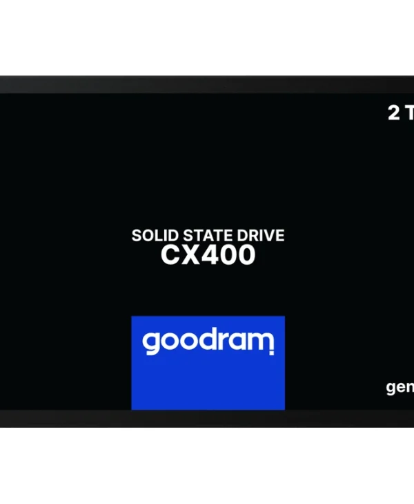 GoodRAM CX400 Gen.2 SSD 2TB τύπου 2.5'' με σύνδεση SATA III SSDPR-CX400-02T-G2