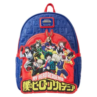 Loungefly My Hero Academia Παιδική Τσάντα Πλάτης Μπλε 22.5x11.2x26.2εκ. MHABK0023