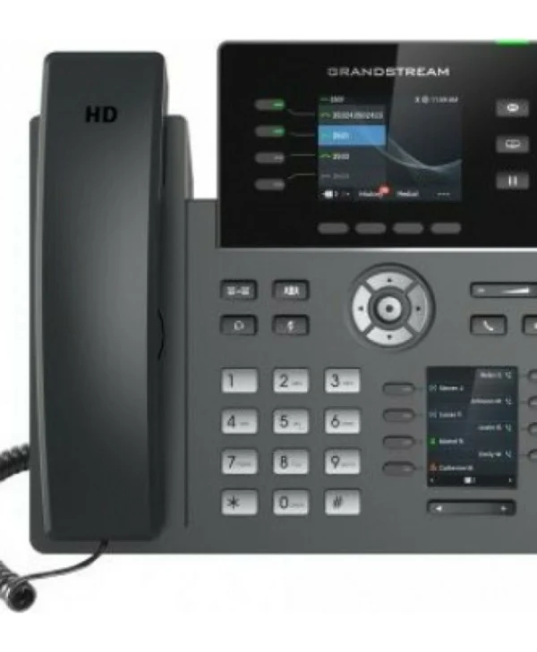 Grandstream GRP2614 Ενσύρματο Τηλέφωνο IP 4 γραμμών Μαύρο