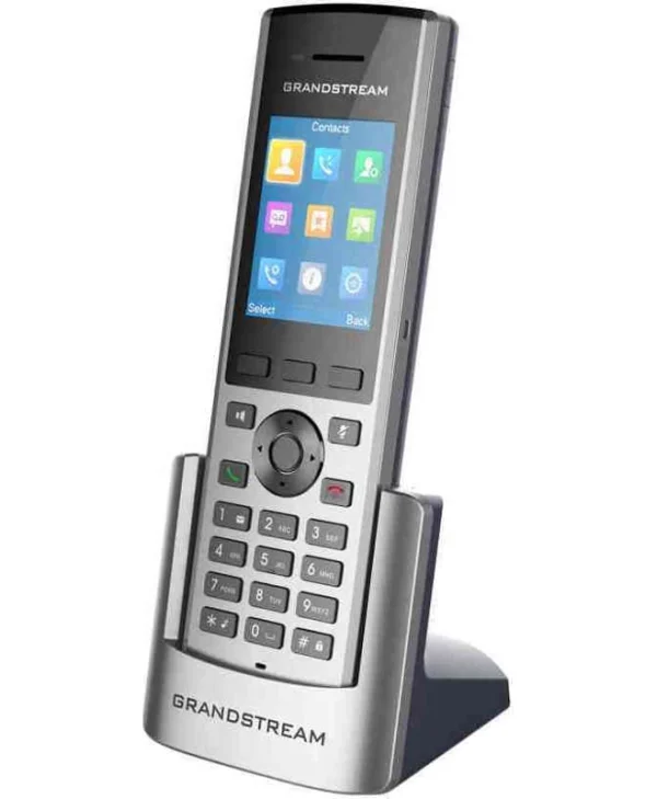 Grandstream DP730 Ασύρματο Τηλέφωνο IP 10 γραμμών Ασημί