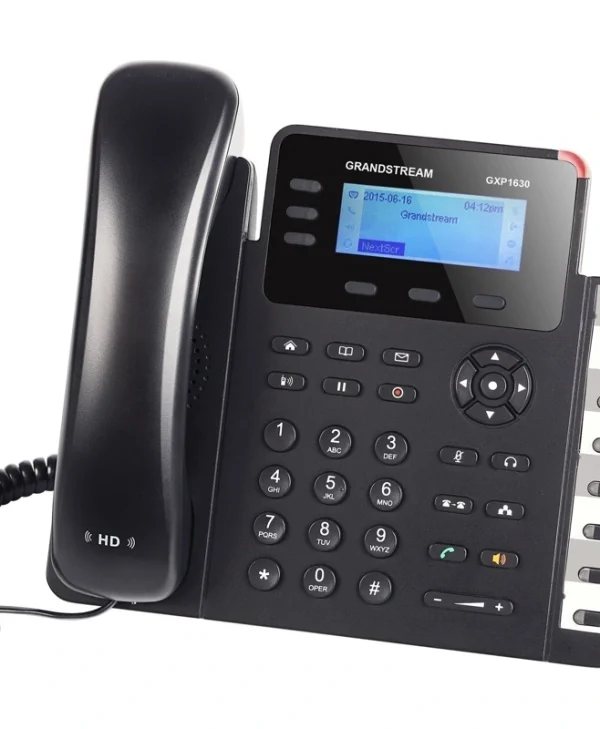Grandstream GXP1630 Ενσύρματο Τηλέφωνο IP 3 γραμμών Μαύρο