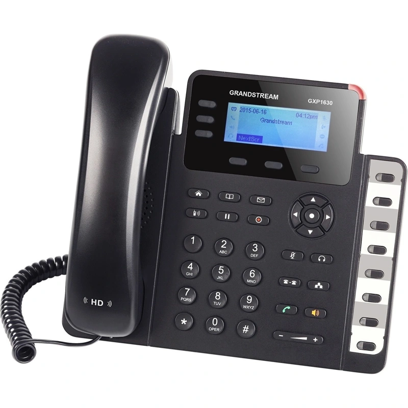1 Grandstream GXP1630 Ενσύρματο Τηλέφωνο IP 3 γραμμών Μαύρο - Image 1