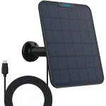 Reolink Ηλιακό Panel Συστημάτων CCTV Μαύρο Solar Panel- Czarny 2 TYP-C - Image 3