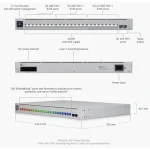 Ubiquiti Pro Max 24 PoE Managed L2 / L3 PoE++ Switch με 24 Θύρες Ethernet και 10 SFP Θύρες USW-PRO-MAX-24-POE - Image 5