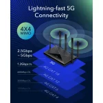 Cudy P5 v1 Ασύρματο 5G Router Wi‑Fi 6 με 4 Θύρες Gigabit P5_EU - Image 9