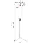 Techly ICA-TR10 Δαπέδου έως 27" και 22kg 022632 - Image 5