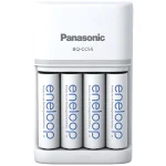Panasonic Eneloop Smartplus BQ-CC55E Φορτιστής 4 Μπαταριών Ni-MH Μεγέθους AA/AAA Σετ με 4x AA 2000mAh σε Λευκό χρώμα K-KJ55MCD40E - Image 3