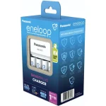 Panasonic Eneloop Smartplus BQ-CC55E Φορτιστής 4 Μπαταριών Ni-MH Μεγέθους AA/AAA Σετ με 4x AA 2000mAh σε Λευκό χρώμα K-KJ55MCD40E - Image 4
