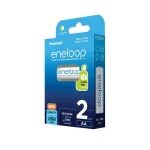 Panasonic Eneloop Επαναφορτιζόμενες Μπαταρίες AA 2000mAh 2τμχ BK-3MCDE/2BE - Image 2