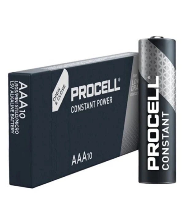 Duracell Procell Constant Αλκαλικές Μπαταρίες AAA 1.5V 10τμχ 149199
