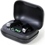 Gembird FITEAR-X300 In-ear Bluetooth Handsfree Ακουστικά με Θήκη Φόρτισης Μαύρα FITEAR-X300B