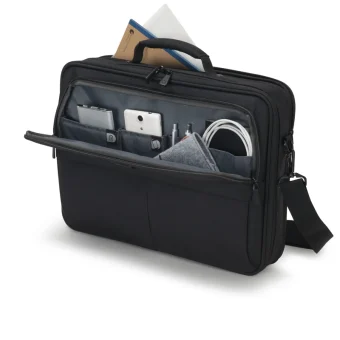 Dicota Eco Multi Plus SCALE Τσάντα Ώμου / Χειρός για Laptop 15.6" σε Μαύρο χρώμα D31439-RPET