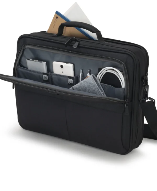 Dicota Eco Multi Plus SCALE Τσάντα Ώμου / Χειρός για Laptop 15.6" σε Μαύρο χρώμα D31439-RPET