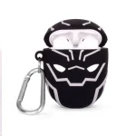 Thumbs Up 3D Black Panther Θήκη Σιλικόνης με Γάντζο σε Μαύρο χρώμα για Apple AirPods 1002696 - Image 3