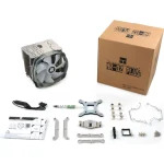 Thermalright HR-02 Plus Ψύκτρα Επεξεργαστή για Socket AM4/AM5/115x με ARGB Φωτισμό Λευκή - Image 7