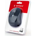 Gembird MUSW-6B-01 Ασύρματο Ποντίκι Μαύρο - Image 4