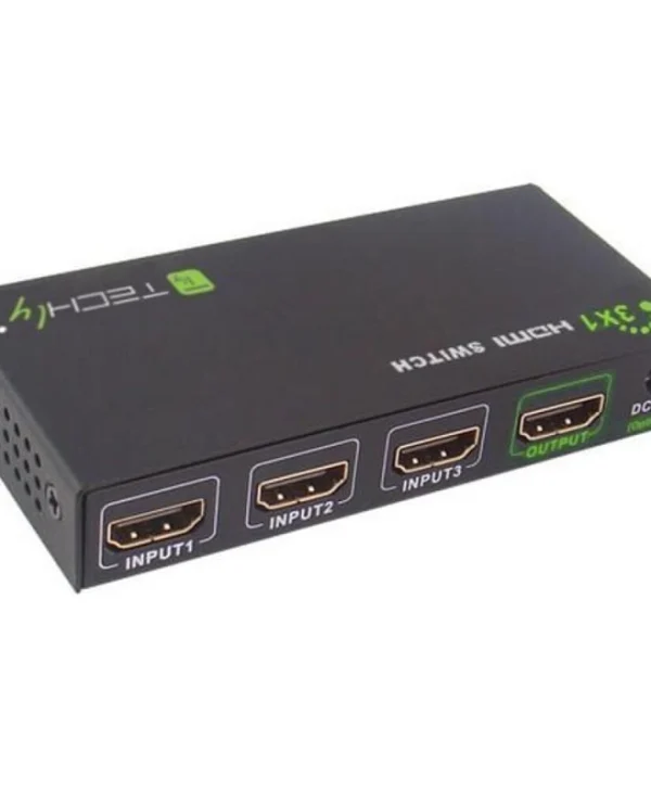 Techly HDMI 4K UHD 3D HDMI Switch IDATA-HDMI-4K31