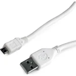 Cablexpert Regular USB 2.0 to micro USB Cable Λευκό 1m (CCP-MUSB2-AMBM-W-1M) - Image 2