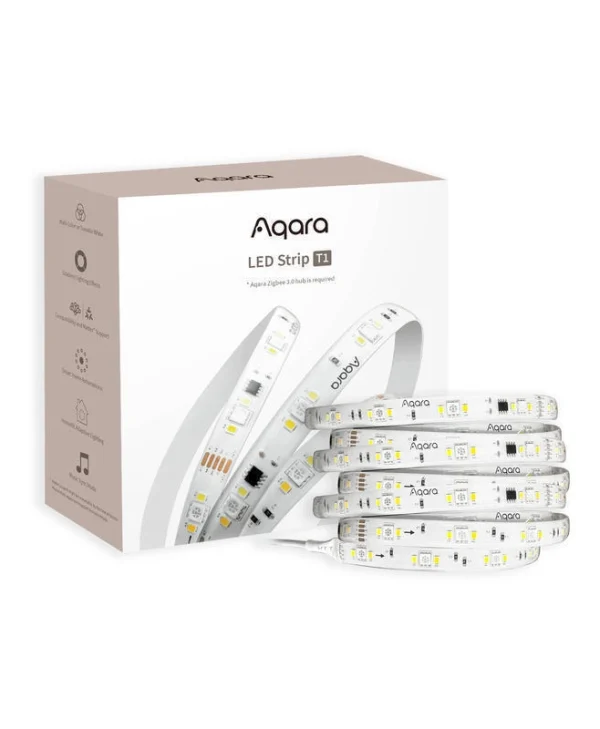 Aqara Ταινία LED T1 24V RGB Φως 2m με Τροφοδοτικό RLS-K01D