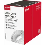 Dahua U/UTP Cat.6 (Gigabit) Καλώδιο Δικτύου Ethernet χωρίς ακροδέκτες 305m Γκρι PFM920I-6UN-C