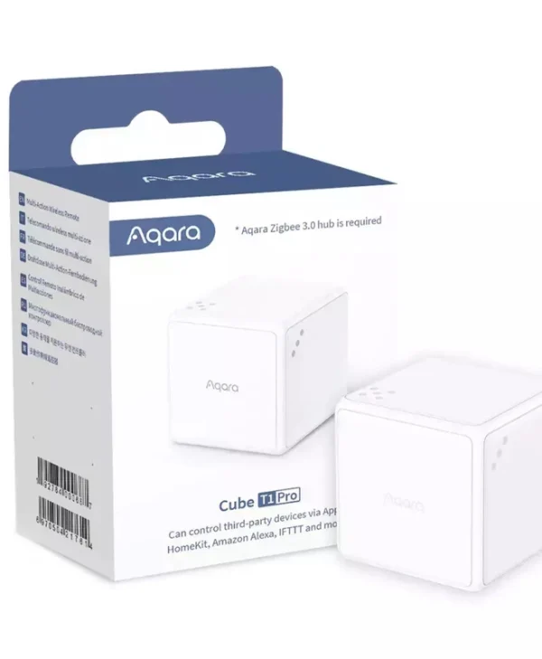 Aqara Cube T1 Pro UK Smart Hub Zigbee Συμβατό με Apple HomeKit, Alexa & IFTTT CTP-R01