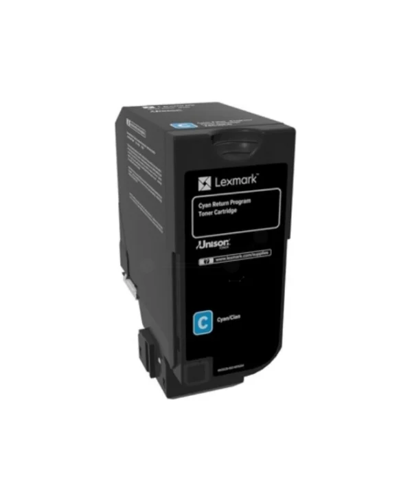 Lexmark 84C2HCE Γνήσιο Toner Laser Εκτυπωτή Κυανό Return Program 16000 Σελίδων 84C2HCE