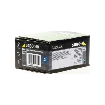Lexmark 24B6010 Γνήσιο Toner Laser Εκτυπωτή Κίτρινο High Yield Extra High Yield 3000 Σελίδων 24B6010