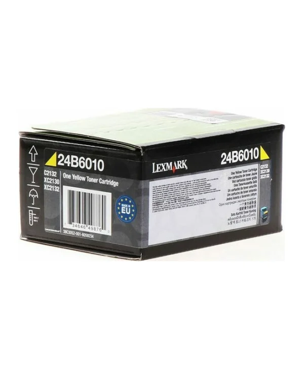 Lexmark 24B6010 Γνήσιο Toner Laser Εκτυπωτή Κίτρινο High Yield Extra High Yield 3000 Σελίδων 24B6010