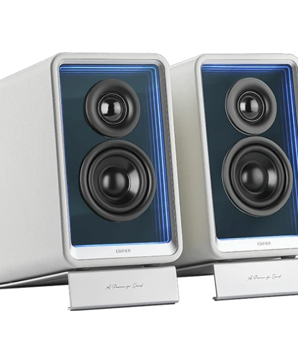 Edifier QR65 Αυτοενισχυόμενα Ηχεία με Bluetooth 65W (Ζεύγος) Λευκά QR65-WT