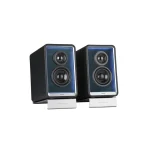 Edifier QR65-BK Ηχεία Υπολογιστή 2.0 με RGB Φωτισμό Μαύρα
