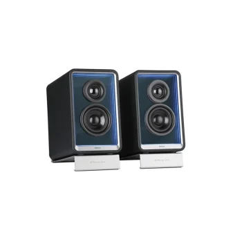 Edifier QR65-BK Ηχεία Υπολογιστή 2.0 με RGB Φωτισμό Μαύρα