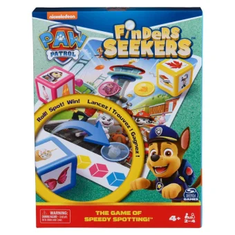 Επιτραπέζιο Παιχνίδι Paw Patrol Finders Seekers για 2-4 Παίκτες 4+ Ετών (EN) Spin Master 6069796