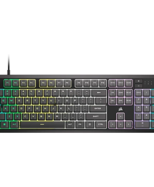 Corsair K55 CORE RGB Gaming Πληκτρολόγιο με RGB φωτισμό (Αγγλικό US) CH-9226C65-NA