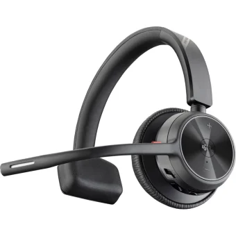 HP Poly Voyager 4310-M Microsoft Teams Ασύρματα On Ear Multimedia Ακουστικά με μικρόφωνο και σύνδεση Bluetooth / USB-C 77Y91AA