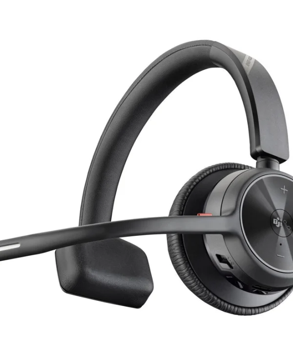 HP Poly Voyager 4310-M Microsoft Teams Ασύρματα On Ear Multimedia Ακουστικά με μικρόφωνο και σύνδεση Bluetooth / USB-C 77Y91AA
