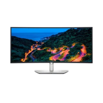 Dell UltraSharp U3423WE Ultrawide IPS Curved Monitor 34" QHD 3440x1440 με Χρόνο Απόκρισης 5ms GTG Ασημί 210-BFIT
