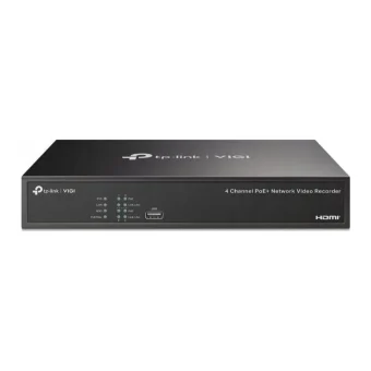 TP-LINK VIGI NVR1004H v1 Καταγραφικό NVR 4 Καναλιών με Ανάλυση 4K