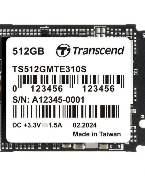 Transcend MTE310S SSD 512GB τύπου M.2 με σύνδεση PCI Express 4.0 TS512GMTE310S