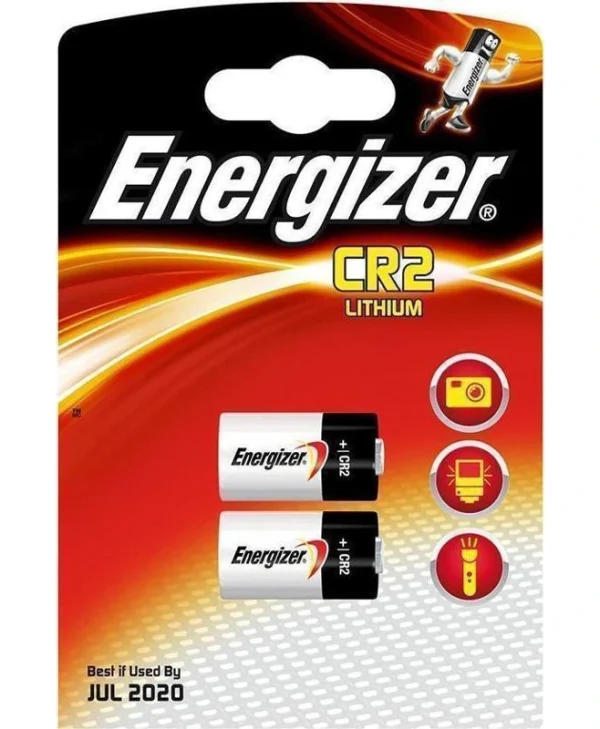 Energizer Μπαταρίες Λιθίου CR2 3V Μιας Χρήσης (Long Life) 2τμχ E301029600