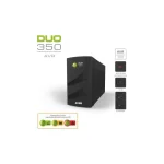 Ever Ever Duo UPS Line-Interactive 350VA 245W με 3 Πρίζες T/DAVRTO-000K35/00 - Image 3