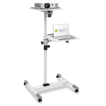 Techly Βάση Projector Δαπέδου ICA-TB TPM-6 με Μέγιστο Φορτίο 10kg Λευκή ICA-TB-TPM-6